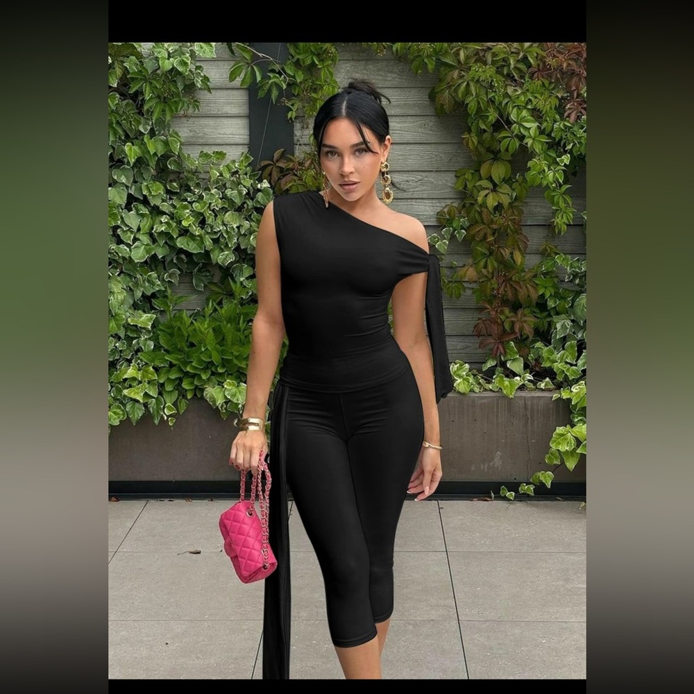 High Waist Capri Pant